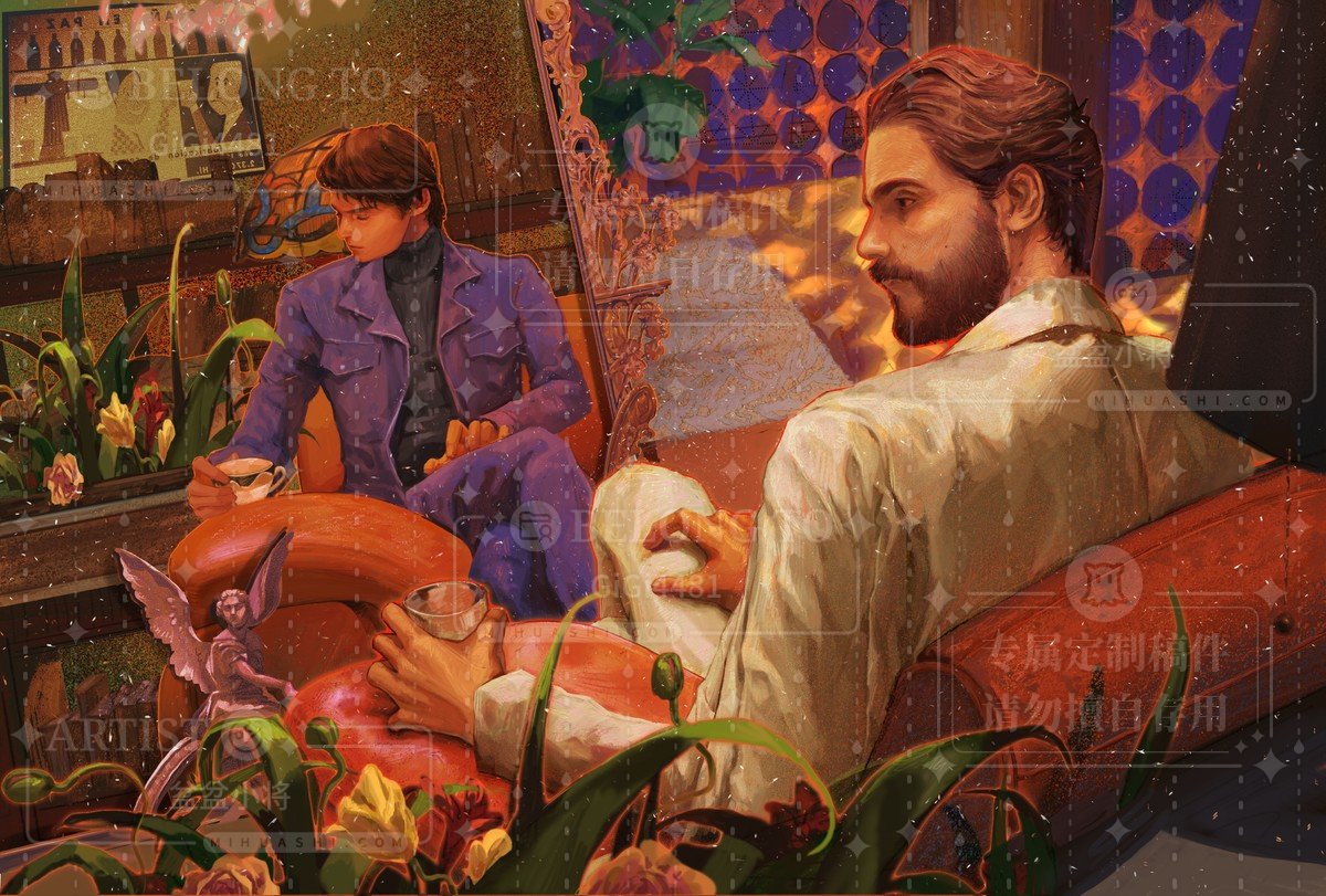 -昨日与此刻-
是委托画师约稿的稿件！！构思是镜中的过去和镜外的现在
会印制少量的无料在4.11的广州同人展上发放
#DanielBrühl