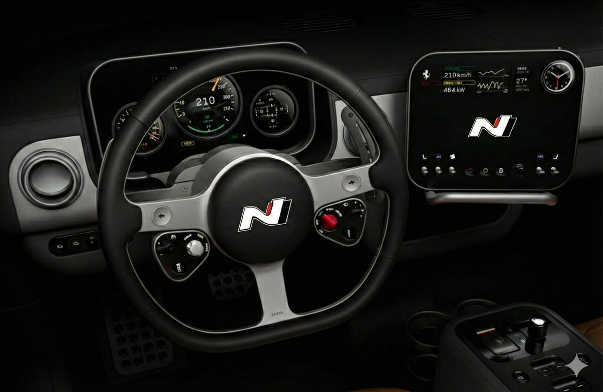 The LoveFrom, design works with any car brand, its more a Jony Ive look than a Ferrari design.