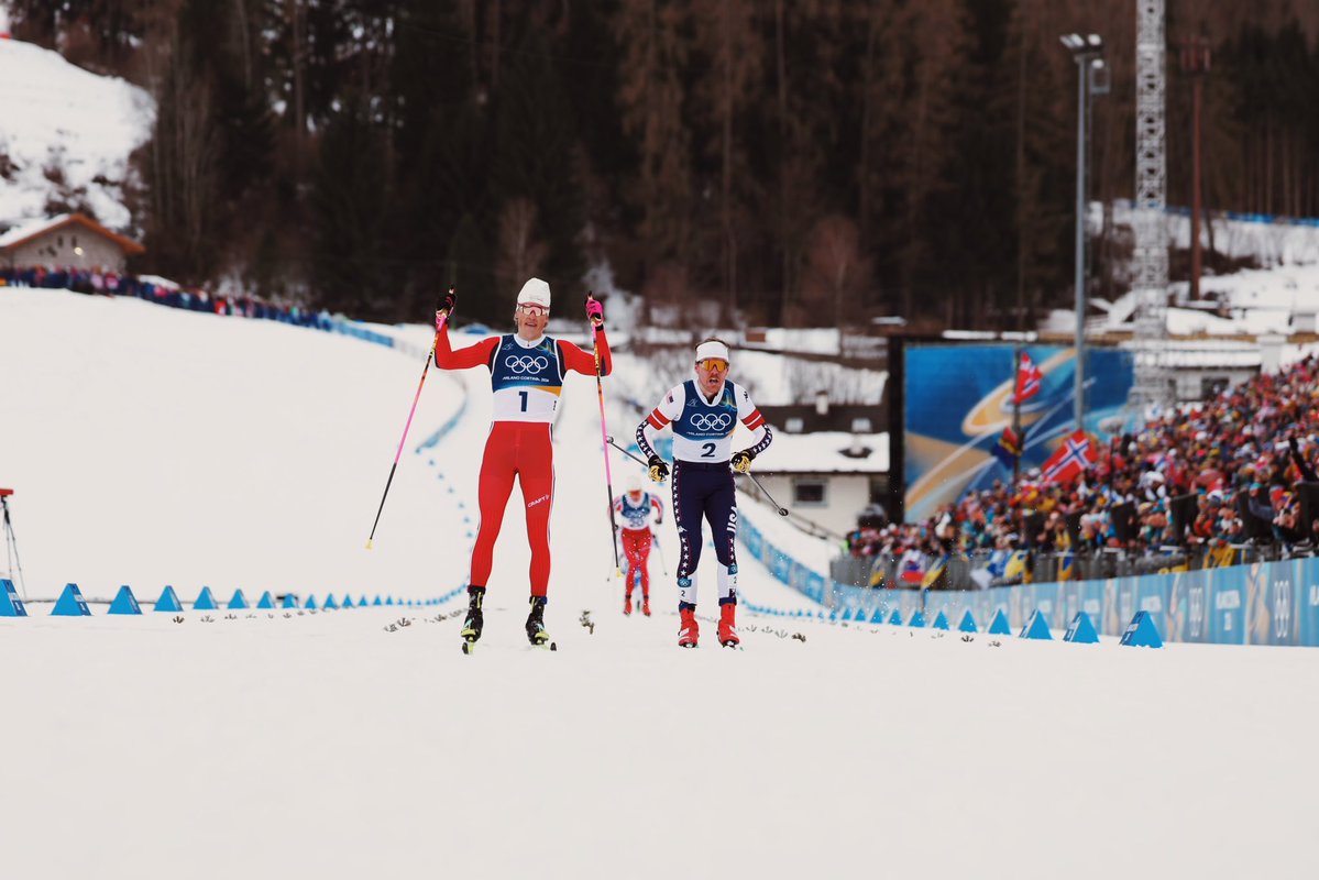 🥇🥇/ 6 for Johannes Klæbo pushing the human limits again 🤯 

#fiscrosscountry #passionbeyondlimits #fisolympics #ilovesnow #milanocortina2026