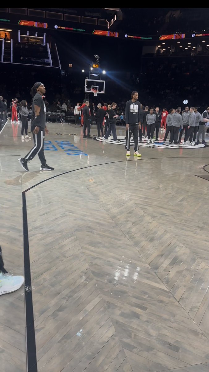 It was a great night in #brooklyn watching my hometown @brooklynnets take on the <a href="/chicagobulls/">Chicago Bulls</a> —made even more special sitting courtside with @nba legend Julius Erving, also known as Dr. J.
Beyond winning four MVP awards and being widely regarded as one of the greatest basketball