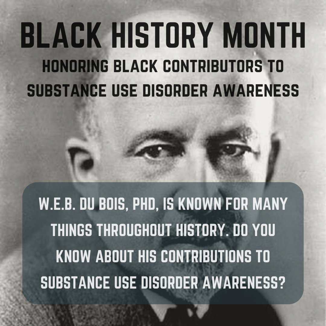 KeystoneYork's tweet image. Did you know that W.E.B. Du Bois was an early supporter of temperance? 

This month and every month, we honor the Black leaders and advocates who continue to shape the conversation around substance use disorder, recovery, and healing.

#BlackHistoryMonth #KeystoneYork