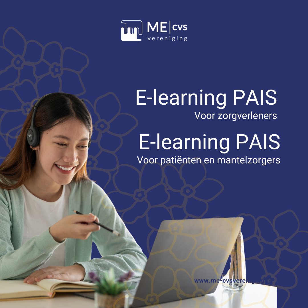 𝗘-𝗹𝗲𝗮𝗿𝗻𝗶𝗻𝗴 𝗣𝗔𝗜𝗦, nu met extra info over kinderen

Huisarts Jojanneke Kant, ook bekend als de vragendokter, heeft een ABAN geaccrediteerde online cursus ontwikkeld over PAIS zoals ME/cvs. Zowel voor zorgverleners als patiënten: devragendokter.nl/scholingen