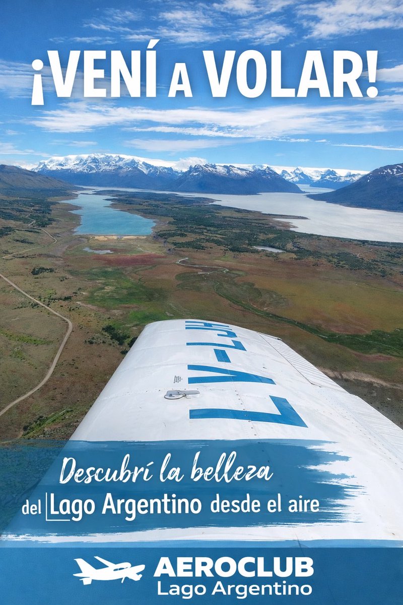 Aeroclub Lago Argentino (@aeroclublagoarg) on Twitter photo 