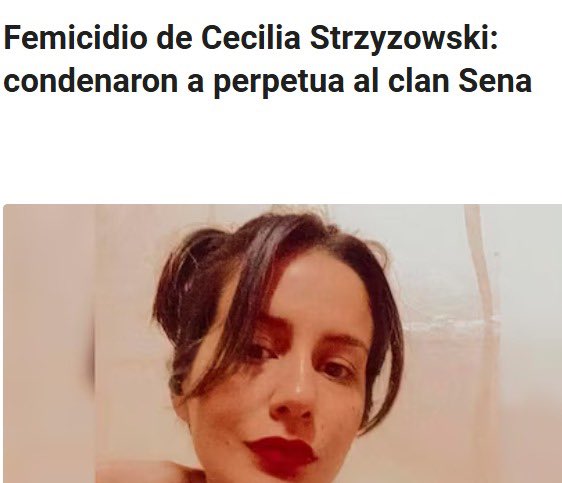 Algo para decir <a href="/CCesaroni/">Claudia Cesaroni</a> ? O los Sena son una familia incomprendida que fue dejada de lado por esta sociedad neoliberal y autoritaria?