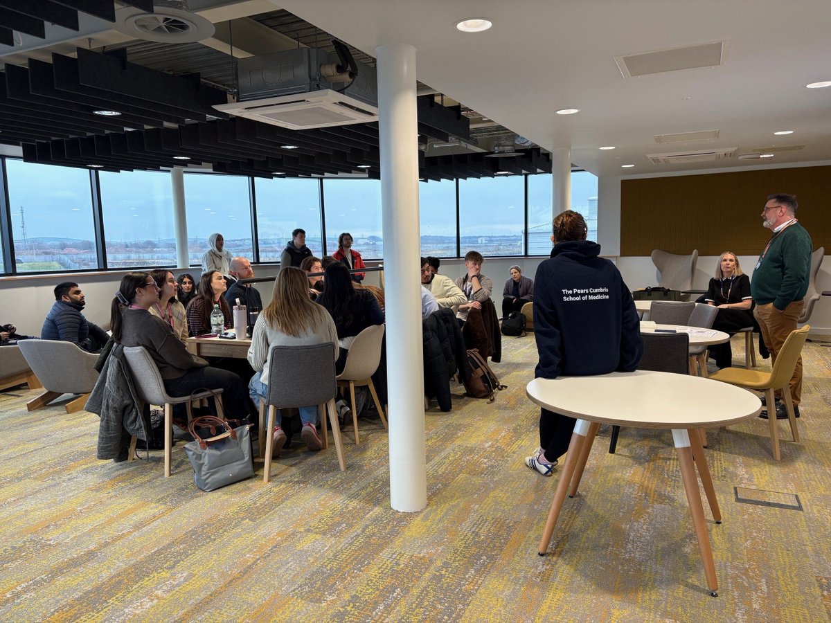 The Pears Cumbria School of Medicine tweet media