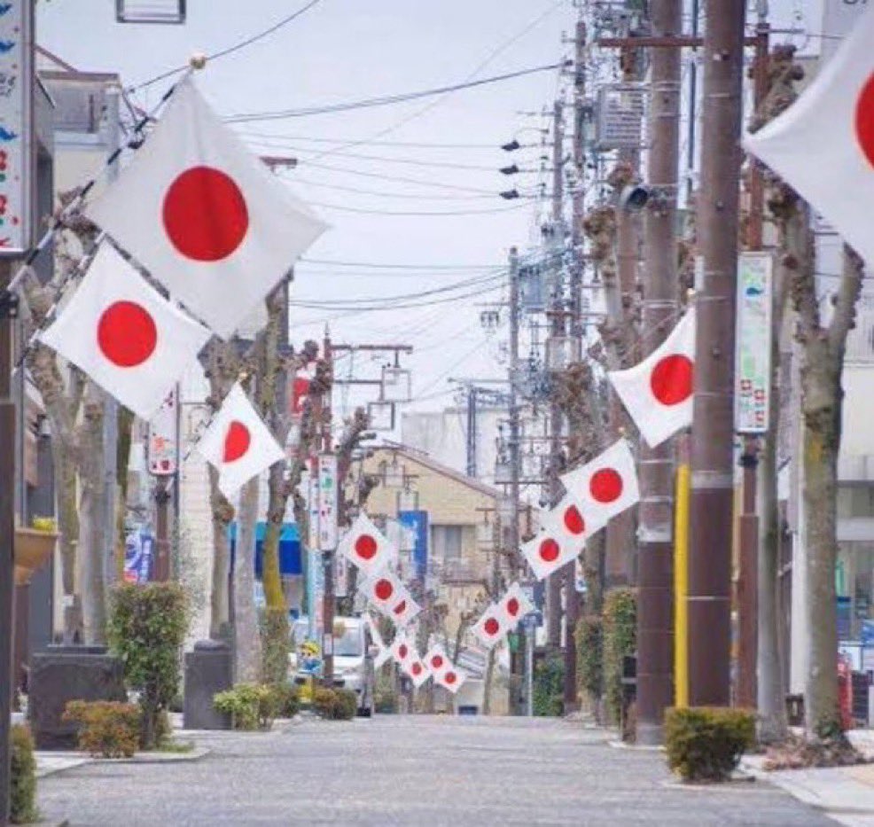 nihonpatriot's tweet photo. 祝祭日は国旗を掲揚しよう https://t.co/SbwhU8AQQL