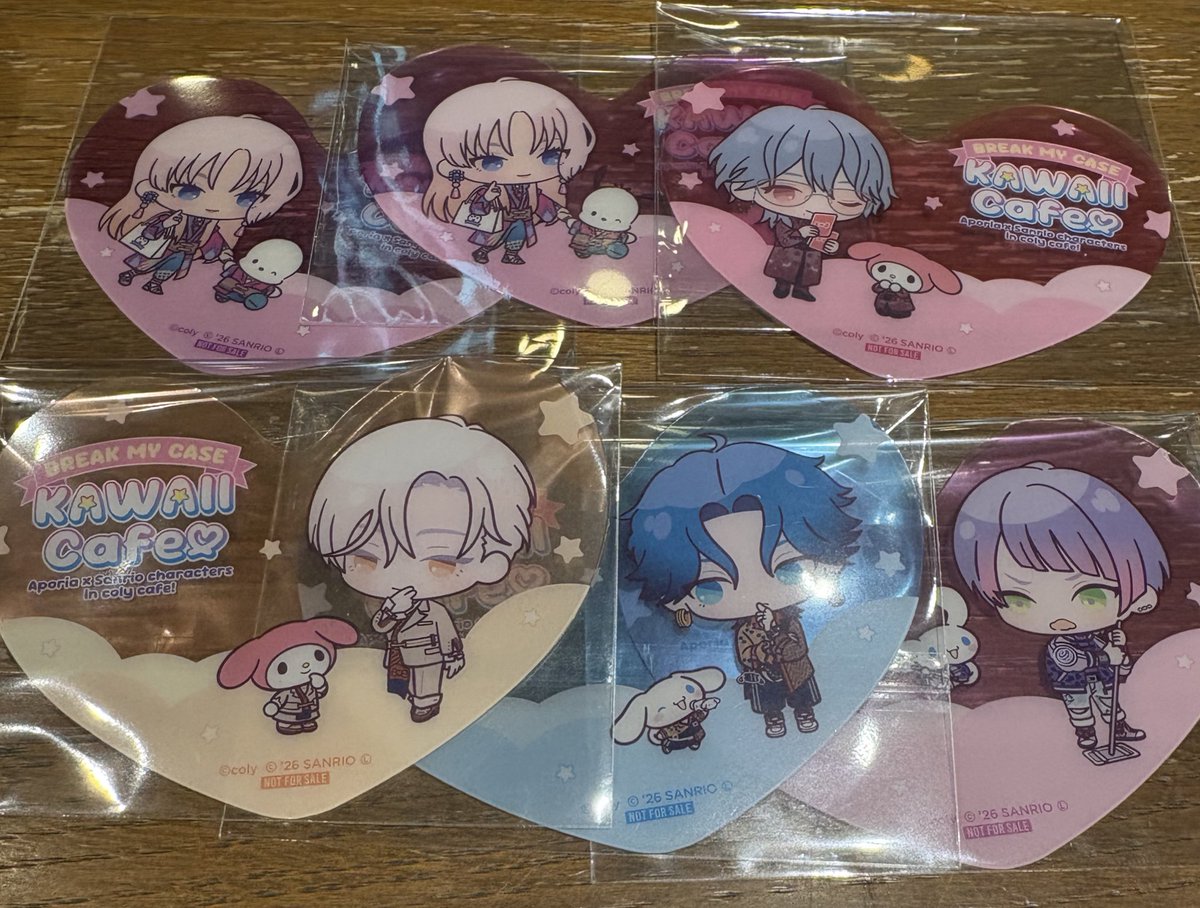 bntcram12's tweet image. ブレマイ　コースター　交換

譲　御門、◎恩田、麻波、◎城瀬、◎環野、隠岐谷、槻本、◎在間、祠堂、◎新名、麻波

求　サンリオコースター　相沢4
カラ鉄コースター　須王1

◎はまとめて
出先のため一部IDなし
2/11池袋、都内・川崎手渡し、郵送