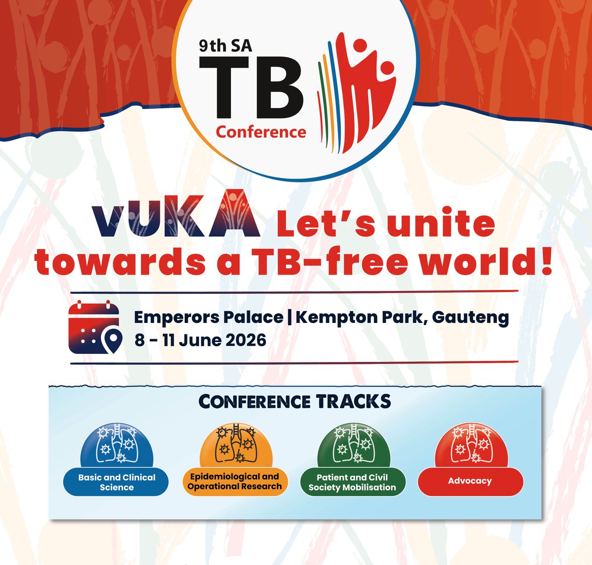 SA TB Conference tweet media