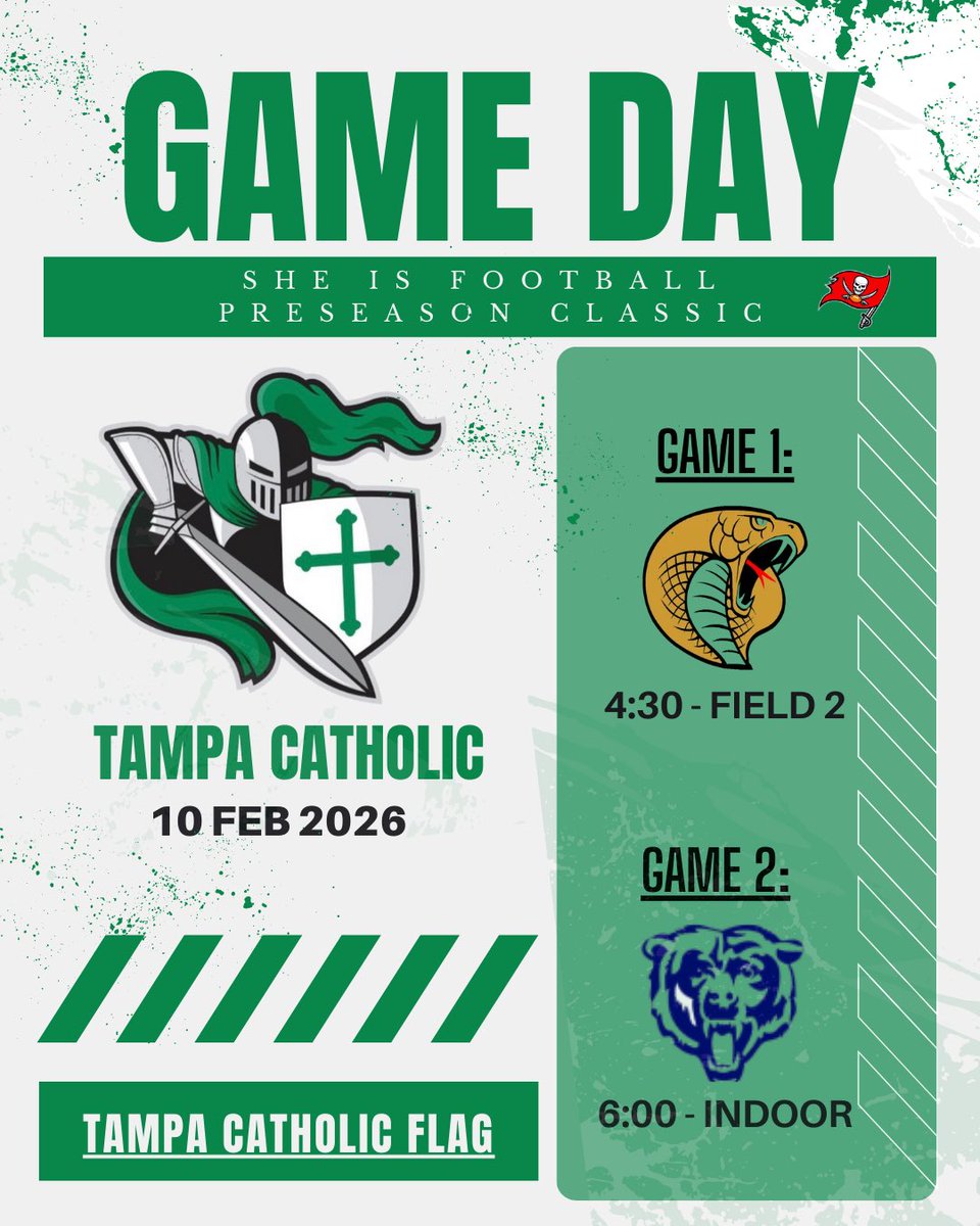 Tampa Catholic Girls Flag Football tweet media