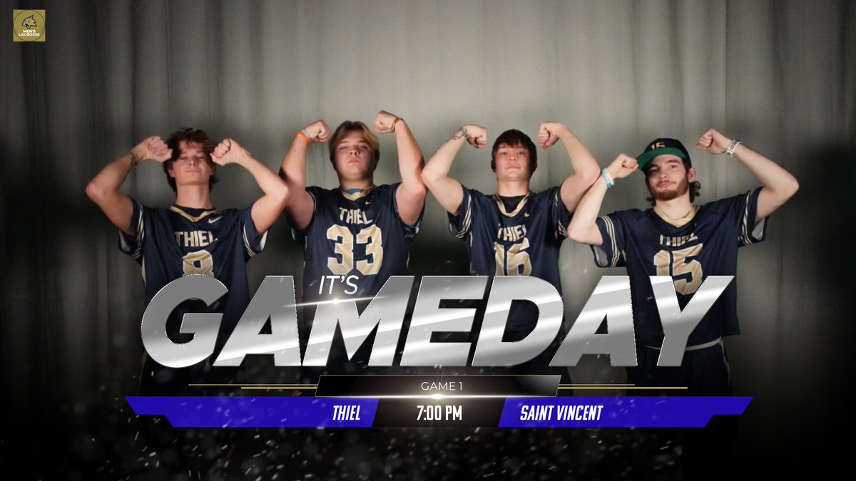 Thiel_MLAX's tweet photo. First Gameday of the year, tonight, in the Rissell-Schreyer Dome! 7:00 PM! #21strong #tomcats https://t.co/uxtDYNaNwc