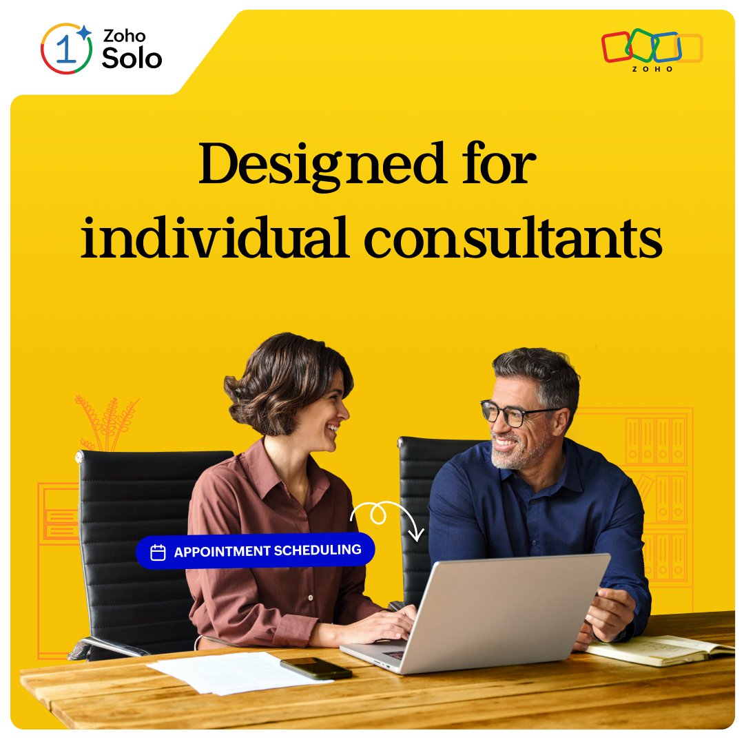 Zoho Solo tweet media