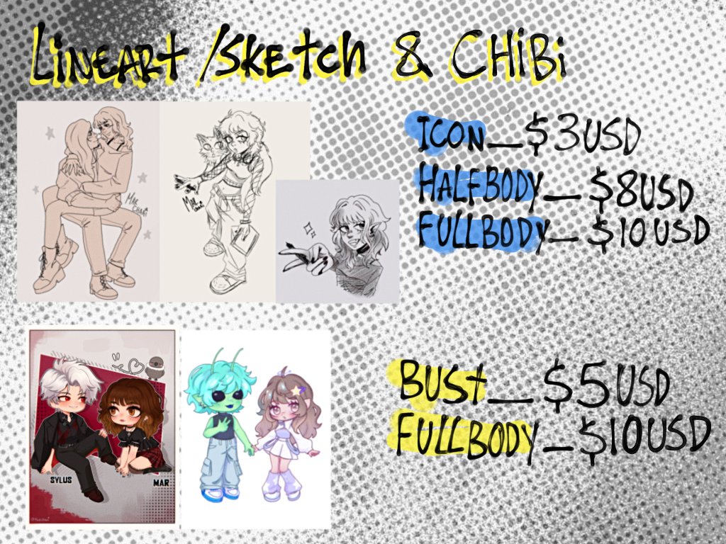 marchaai's tweet photo. Holaaa!

Les dejo mi tablita de comisiones actualizada! 🫧✨
#commissionsopen #commissionart #ComisionesAbiertas https://t.co/MWDCLAswao