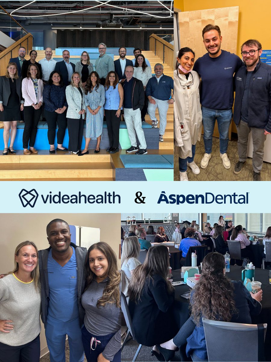 VideaAI's tweet photo. In just six weeks, VideaHealth and Aspen Dental successfully rolled out AI-powered diagnostic support to 1,100+ offices nationwide, which is one of the largest - and definitely the fastest - AI implementations in dentistry to date. Read Press Release: https://t.co/BFfPIVPsEe https://t.co/Ntx9YqYl99
