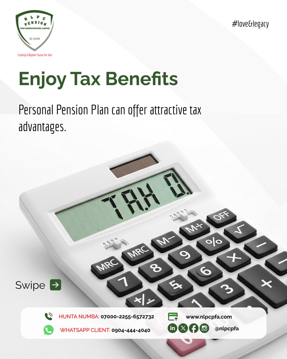 nlpcpfa's tweet photo. Give your future self abundance! Voluntary Contributions powerfully boost retirement savings & unlock great benefits.
Swipe to see why it’s smart for your finances.
DM to learn more & start contributing.
#pension #ppp #nlpcpfa #FinanceWisdom https://t.co/ncWjroQD8u