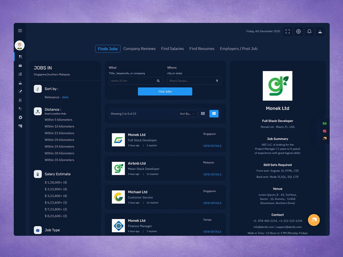 MultiStoreTheme's tweet photo. Job Board Admin Dashboard – Manage Jobs &amp; Candidates Easily

Buy Now: https://t.co/BvQXtAu2B7

#Bootstrap5 #JobBoardDashboard #AdminPanel #HRTech #DashboardUI #WebTemplate #RecruitmentUI #ResponsiveDesign #SaaSAdmin #FrontendDev #UIUXDesign #WebAdmin https://t.co/TlTm26mRrd
