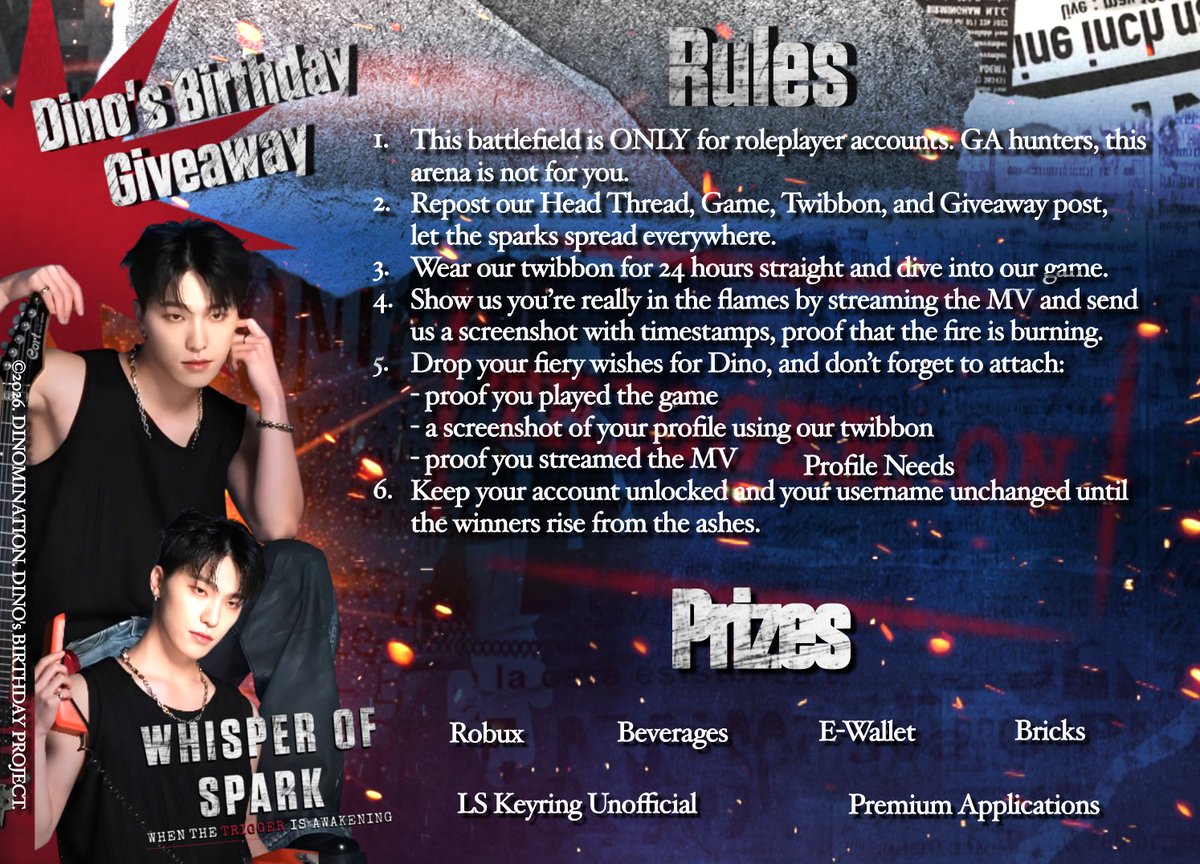 Are you ready to get trigger and get a mysterious gifts? Brace yourself because this is “𝗧𝗵𝗲 𝗦𝗽𝗮𝗿𝗸 𝗼𝗳 𝗚𝗶𝗳𝘁𝘀 𝗦𝗲𝘀𝘀𝗶𝗼𝗻” has been prepared specially for you. Wish for a luck and be ready for you could be the winner! ⚡