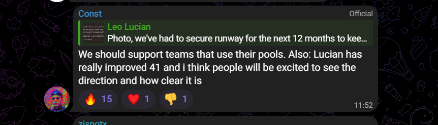 🚨 $TAO #SN41 <a href="/almanac_market/">Almanac</a> Const has shown support for subnet 41 and says that the owner <a href="/lcnxyz/">lucian</a> has improved it and that we will see why soon!