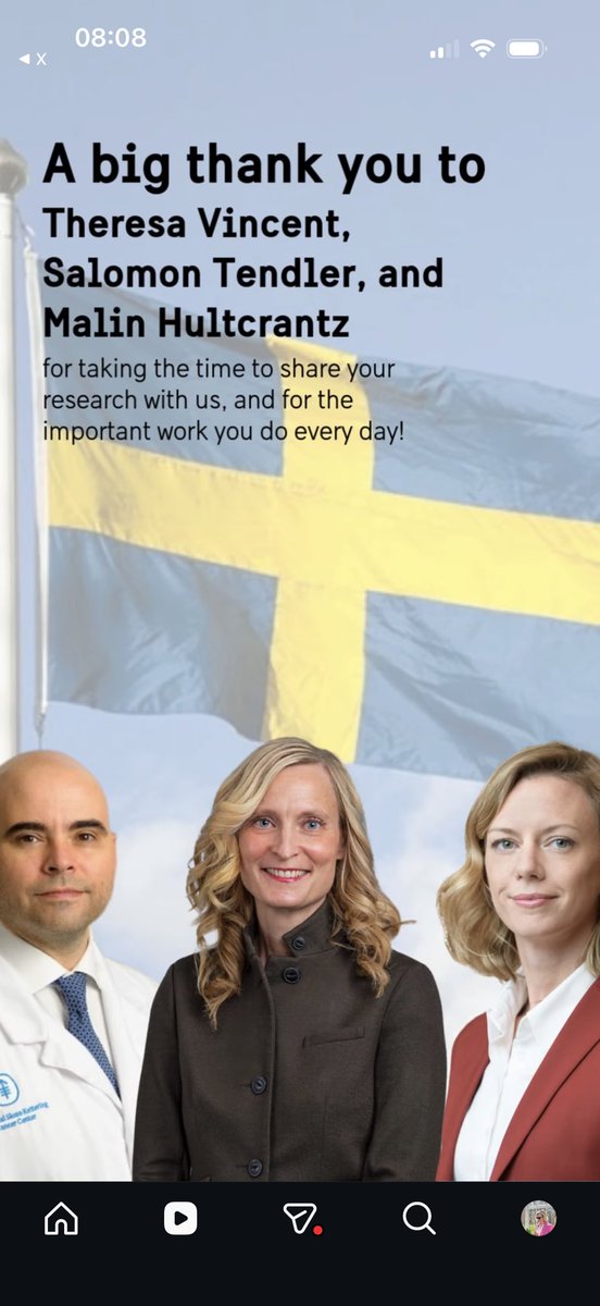 Malin Hultcrantz MD PhD tweet media