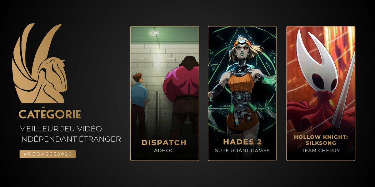 Académie des Arts et Techniques du Jeu Vidéo tweet media