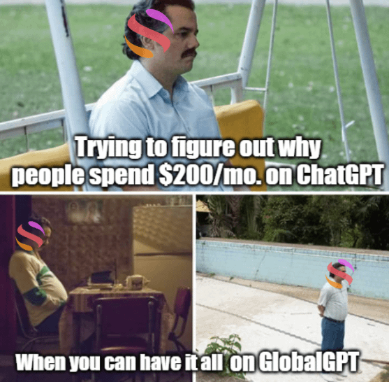 sabir_huss50540's tweet photo. ⚡️GlobalGPT just updtaed its AI image and AI video features

Sora 2 Pro, Nano Banana Pro, Gemini 3 Pro, GPT-5.2, Kling 2.6... 100+ top models in one place. Costs about the same as a cup of coffee a week☕️

No limits. No restrictions. No invite codes.👇 https://t.co/5RKndXorUC