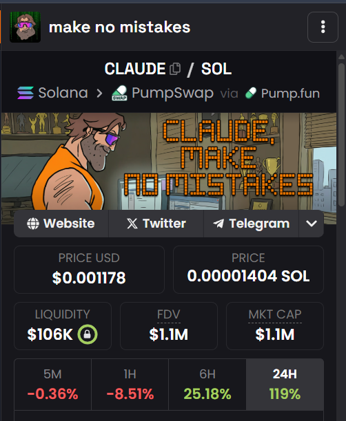 CLAUDE up like 400% in 3 business days 

This is huge considering the imploding market conditions we live in

Comfy in the CLAUDE technology

Make no mistakes