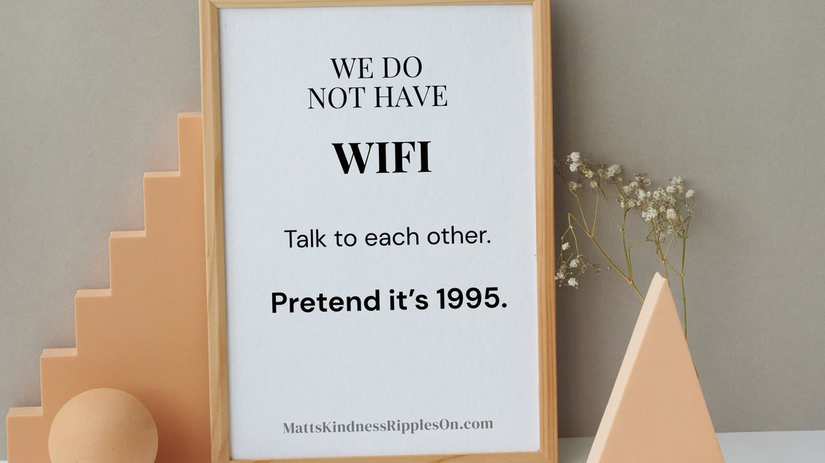 MattsKindness's tweet image. In a world of constant connectivity, there is something incredibly refreshing about putting the phones away and rediscovering the art of a real conversation.

#KindnessInPerson #ListenWithLove #MKRO #EverydayConnection