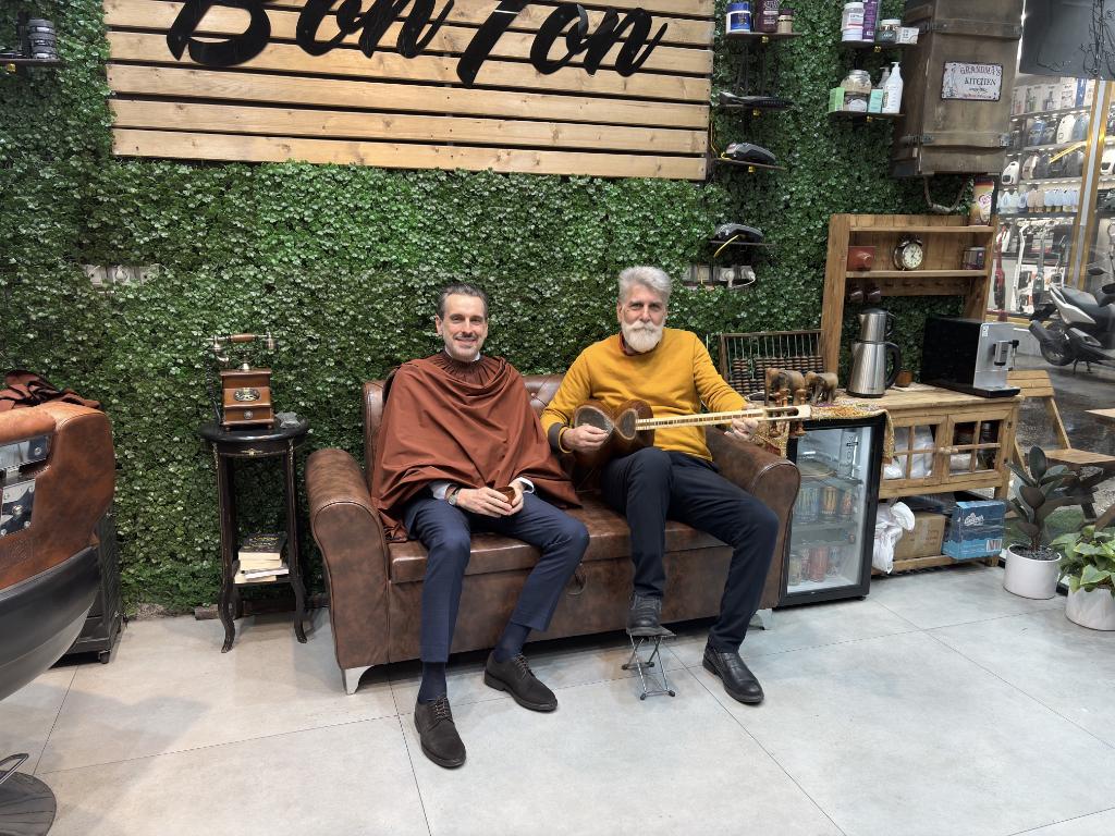 Full treatment at the barber's