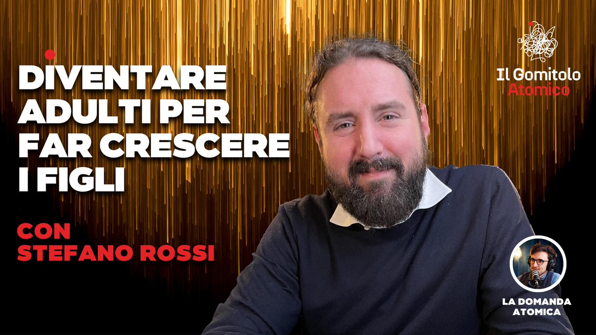 massimopolidoro's tweet photo. “Generazione ansiosa”: ma quanta di questa ansia nasce dalle paure degli adulti? Oggi al Gomitolo Atomico con Stefano Rossi parliamo di genitori, fragilità, iperprotezione e libertà: https://t.co/V46SEwfmq2 https://t.co/aFjZRlYiPL