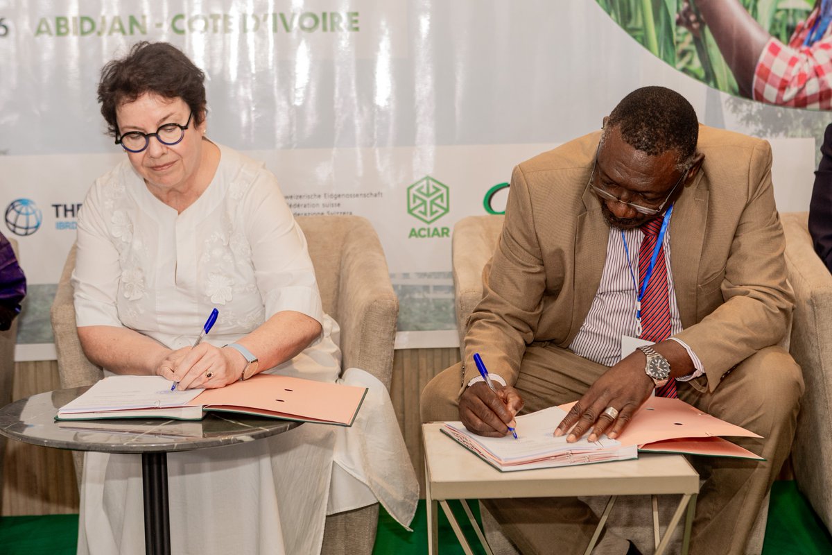 CORAFNews's tweet photo. @CORAFNews and @SwissDevCoop 🇨🇭 renew their partnership for Phase II of #TARSPro project.
The project promotes agricultural technologies and innovations to strengthen the resilience of family farms in West & Central Africa.
📌 Official launch: 17 Feb 2026. https://t.co/xb5Lc4yLUT
