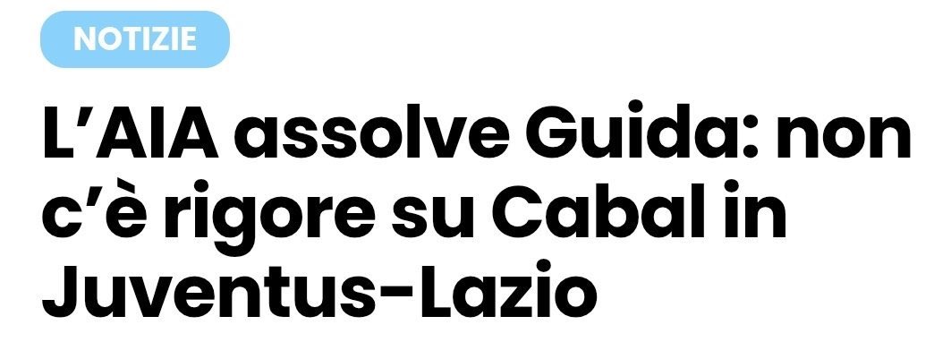 Non è errore. Non è caso. È sistema.
<a href="/AIA_it/">A.I.A.</a>, <a href="/SerieA/">Lega Serie A</a>, <a href="/FIGC/">FIGC</a>: incompetenza, protezioni e silenzio.

Il vostro fallimento non è un augurio: è una necessità.

Avete ucciso la credibilità del calcio italiano! 

<a href="/andreaabodi/">Andrea Abodi</a>