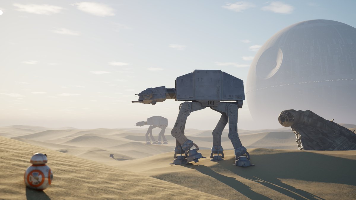 Sneakpeak of a cinematic shoot I'm directing. Week 4 of my Unreal Engine Tech Artist Certification at Max Sarlija Academy. May the force be with you!