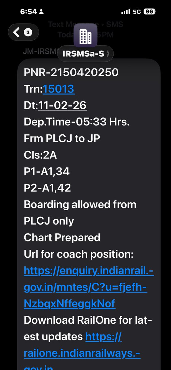vnbohra's tweet photo. @IRCTCofficial we both are senior citizen why both upper seats allotted. Absolutely unfair . https://t.co/q8F1VopxU4