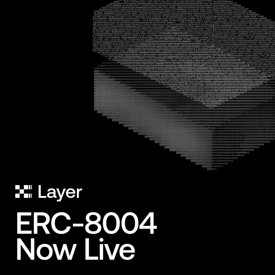 XLayerOfficial's tweet image. The Agentic Economy is live on X Layer.

ERC-8004 unlocks onchain identity, verifiable reputation, and native discovery for AI agents.

Build the next wave of trustless AI on the New Money Chain.