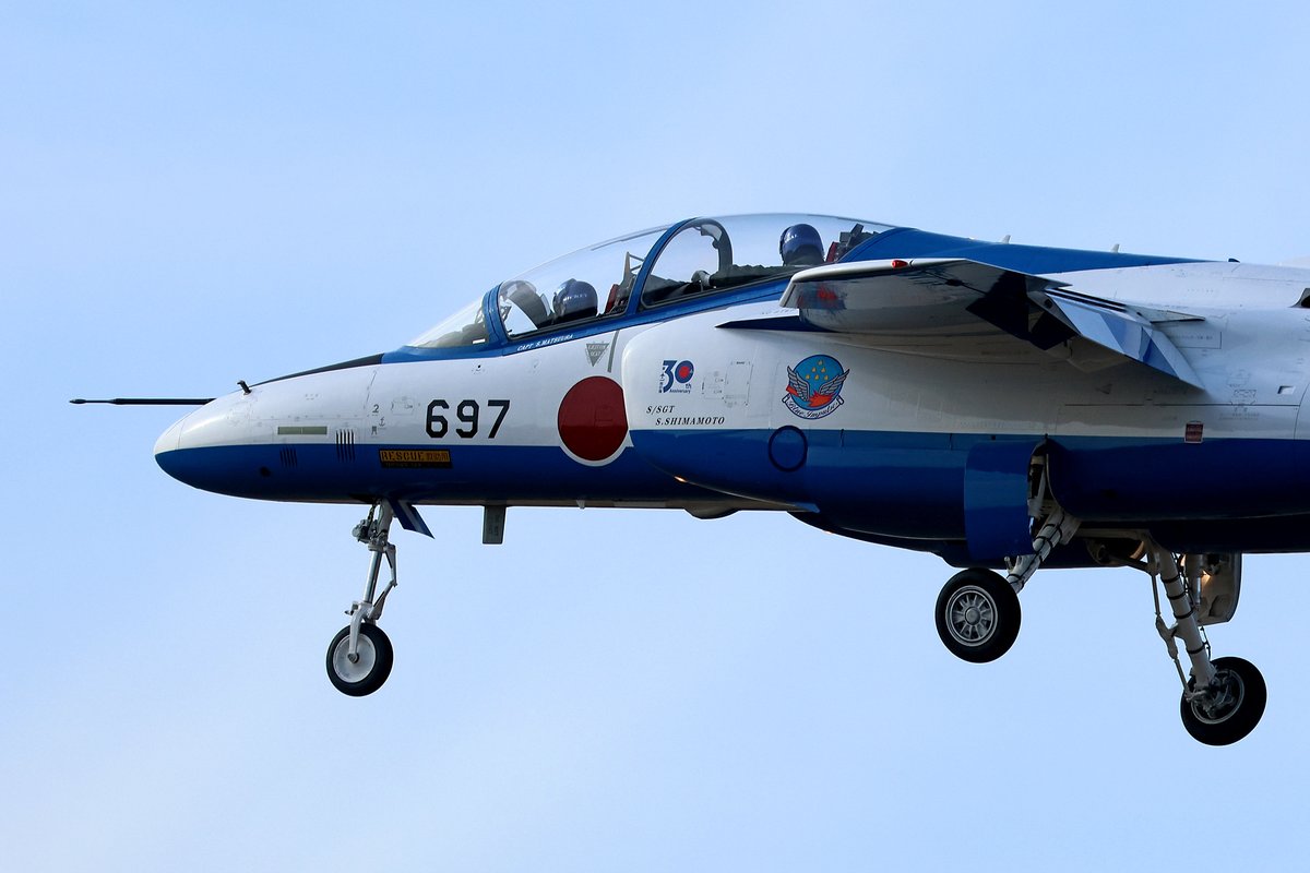 2026/02/10 #松島基地 上げ忘れ。 #ブルーインパルス 3rd、1(6TR)+1(74