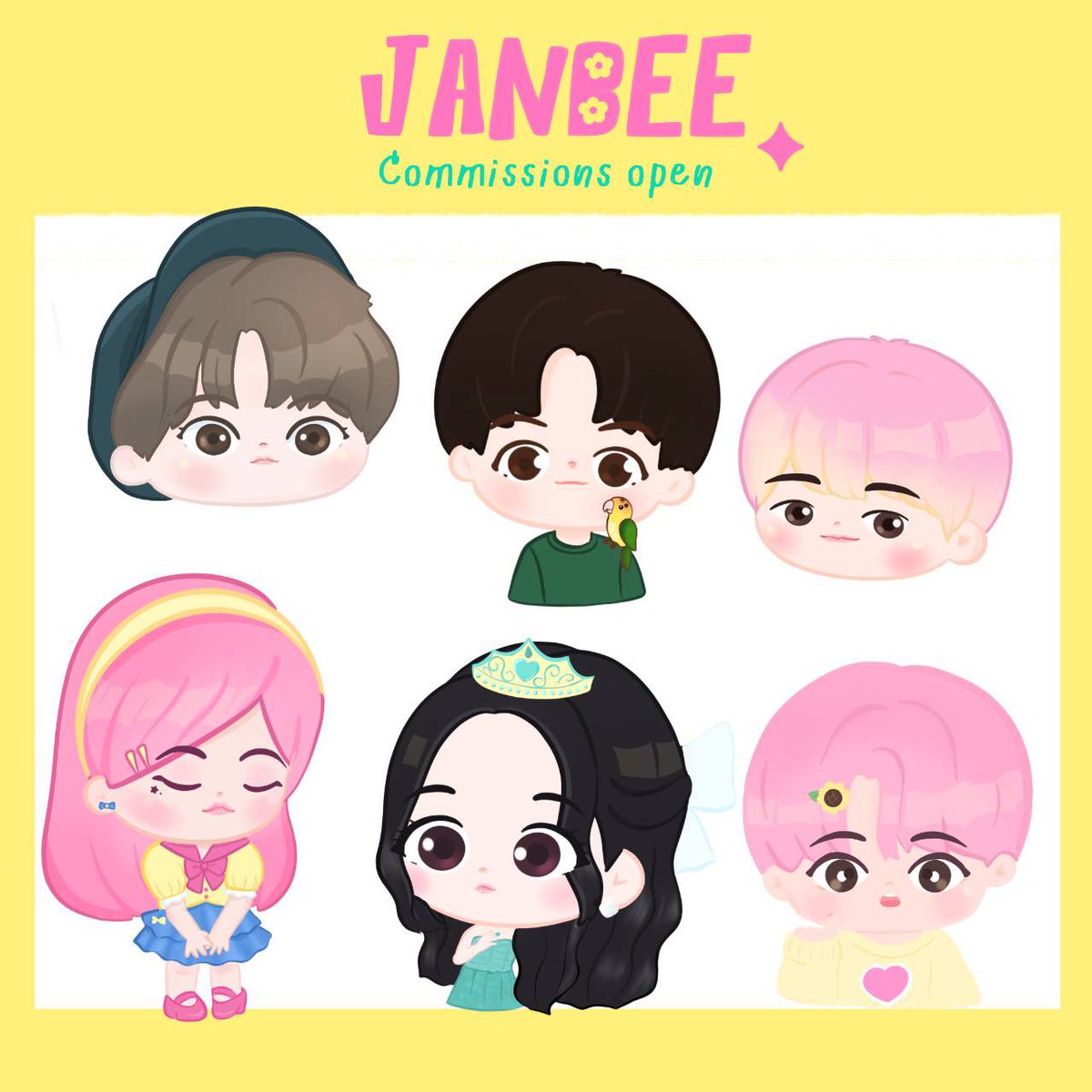 Janbee | 🐰 Font & Chibi Artist ✨ tweet media