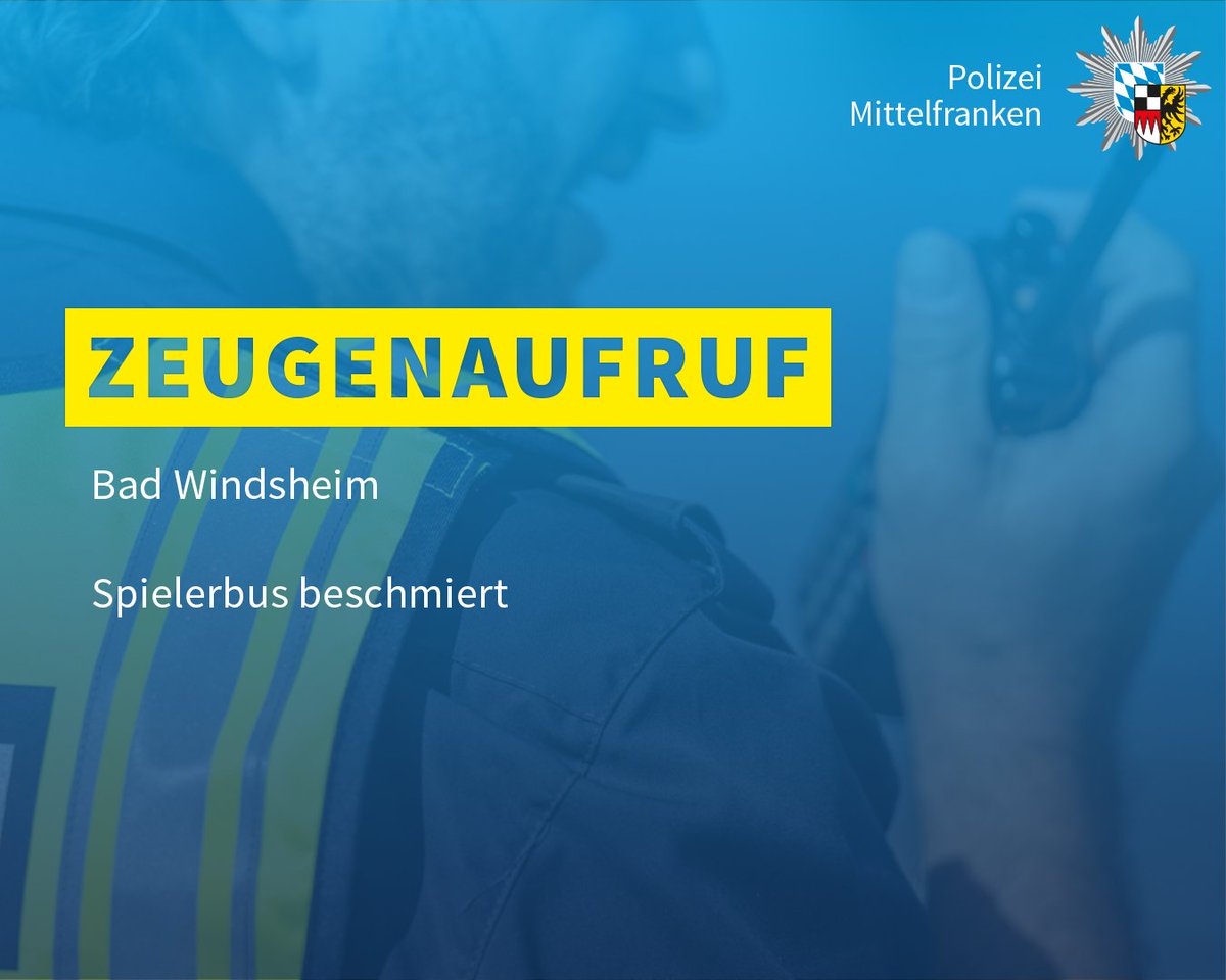 Polizei Mittelfranken tweet media