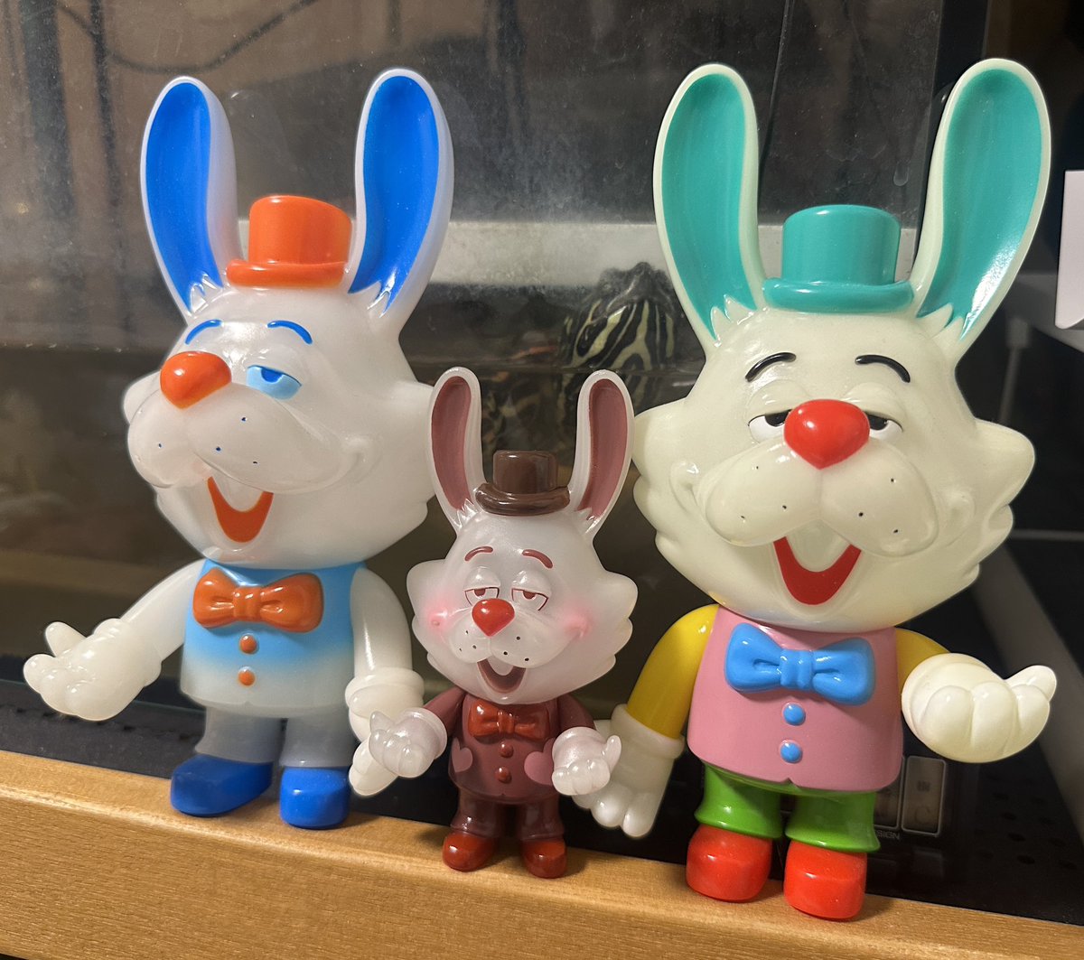 lupin_kite's tweet photo. ワンフェス2026冬戦利品その1
SWINGTOYS @swingtoystokyo さんのswing bunnyバレンタインチョコレートカラーです🩷
他ブースで整理券貰ってから行ったらラストワンでした😳😳😳
大人気ですね〜〜🥰

#ワンフェス2026冬 
#SWINGTOYS 
#swingbunny
#チョコレート https://t.co/YTKXqk5U1W