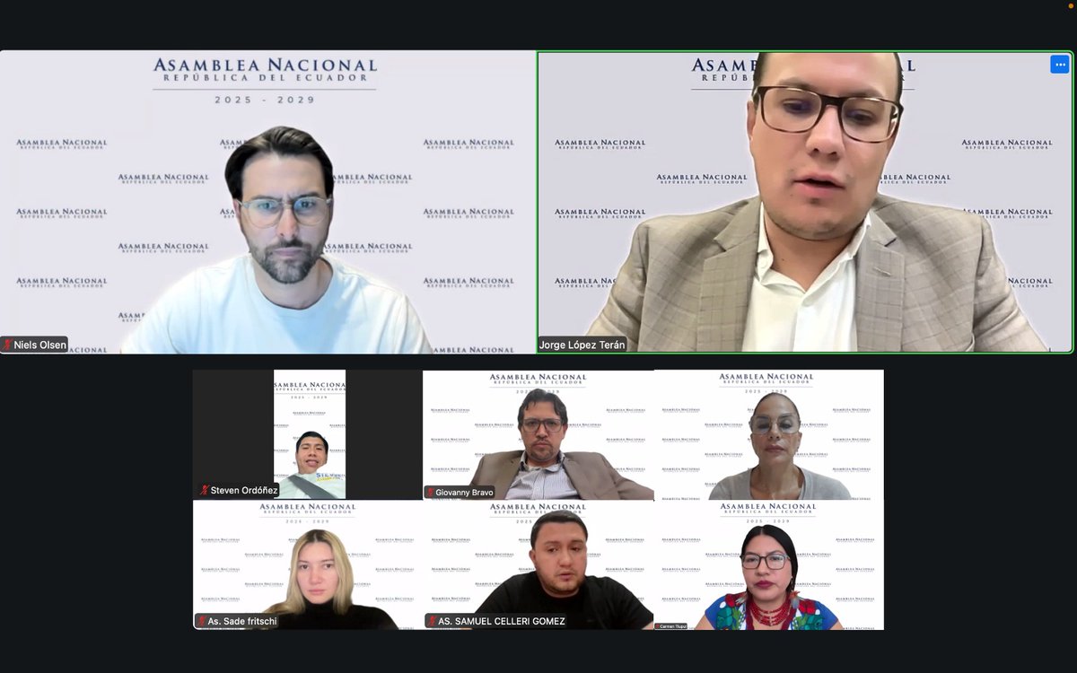 AsambleaEcuador's tweet image. #AsambleaEc2026
El #CAL, durante la sesión del lunes 9 de febrero, conoció y resolvió la admisión a trámite de la solicitud de queja presentada por el asambleísta @abg_sergioec   en contra de @RobertoCueroM, asambleísta por la provincia del Guayas.