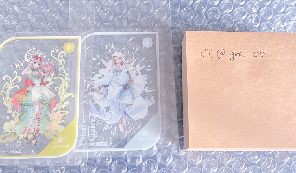 gra___cro's tweet photo. [交換]にじさんじ 8周年 8th Anniversary 特典 チケット風カード メタルカード OS クリアカード

譲▶︎画像1~3

求▶︎画像4

出先の為一部IDなし
郵送📮/都内等お手渡し相談◎
身内分含む内容希望
基本同性同士ですがご相談頂ければ検討します

お気軽にお声掛けください🙇‍♀️ https://t.co/0N8h6W2KAv