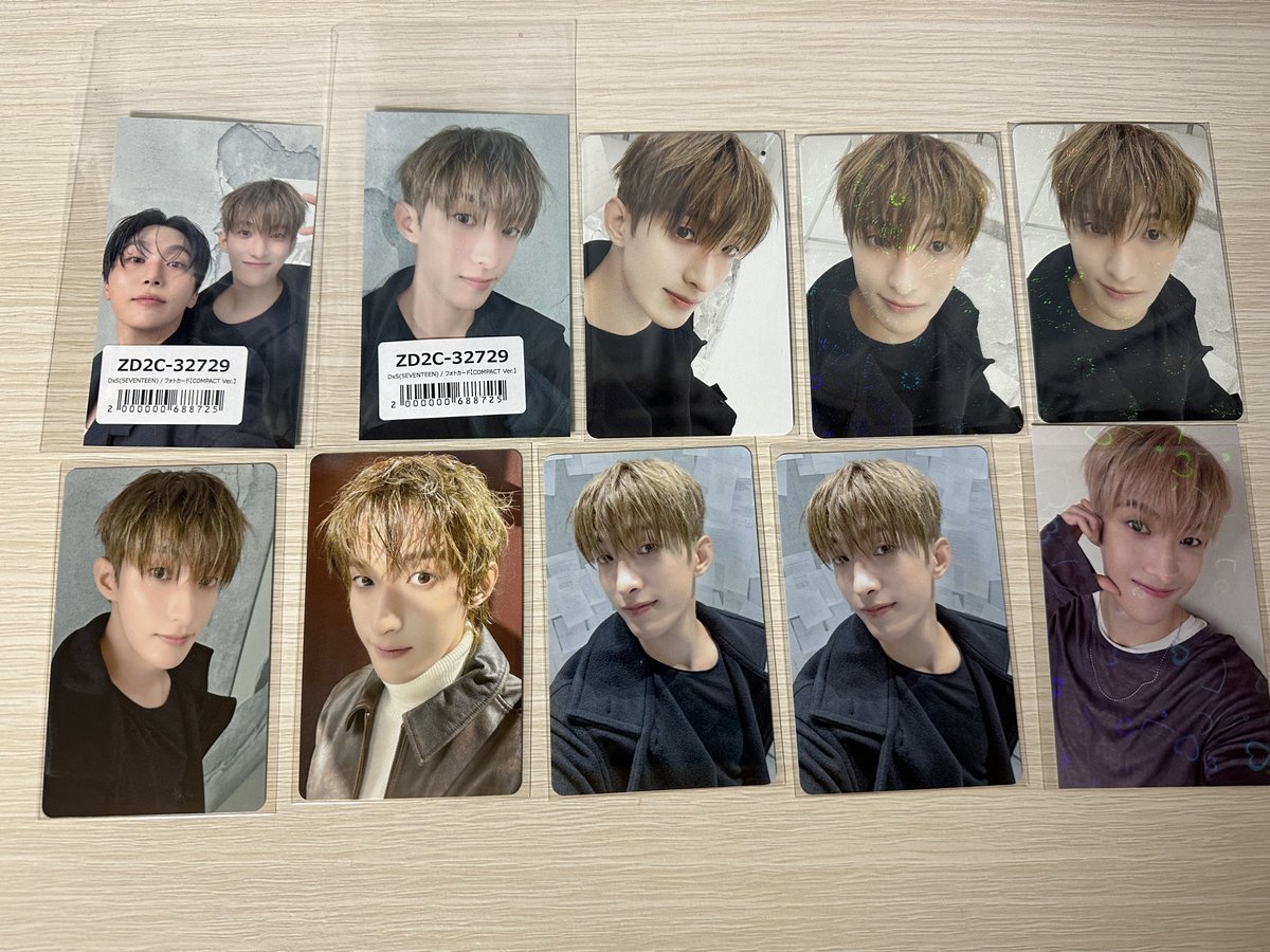 D×S Serenade SEVENTEEN トレカ 交換 #SEVENTEEN交換 緩く求めています