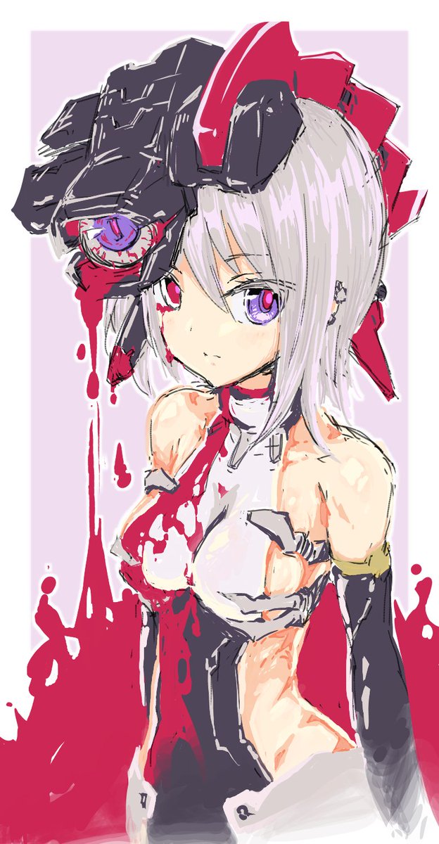 過去絵チャット画(2020年2月10日) #アリスギアお絵かき
絵描かなくなってた時期があったけど村尾のデザインがかっこよくて二次創作しはじめたんだよな… 