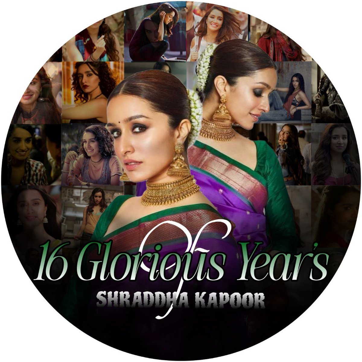 shraddhasmehnaz's tweet photo. CDP ALERT! 
 Let's celebrate 16 glorious years of @ShraddhaKapoor in Bollywood!  This stunning edit is going to be our DP on 26th Feb! DM me for the CDP!
 #16YearsOfShraddhaKapoor
#ShraddhaKapoor https://t.co/uR9WFgmN8P