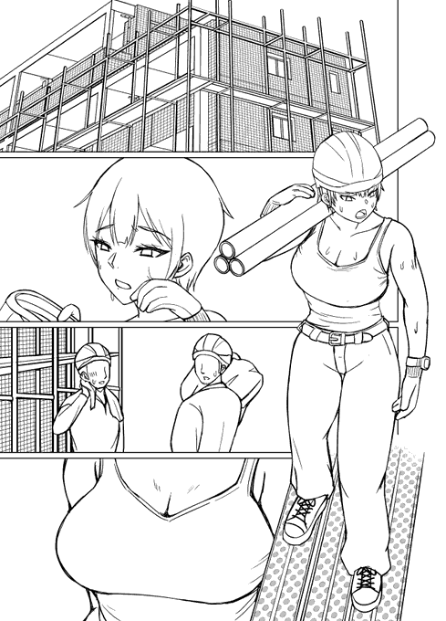 今回は出来るだけ手描きします🤢 