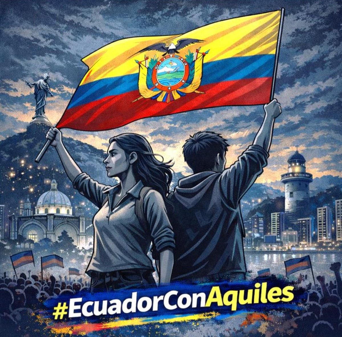 Todo el que se atreve a desafiar al sistema, históricamente ha sido asesinado o encarcelado. Lo vivieron personajes como Gandhi hasta el mismo Jesús. Ecuador no es la excepción. 

Es el precio de pensar diferente a la élite, a los intocables! #EcuadorconAquiles