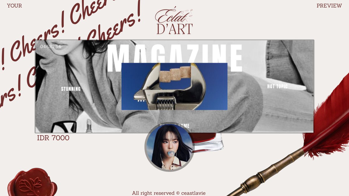 Help retweet/repost, tysm 💙🫧

Hi dear! I made this for you — Karina. Go grab this stunning ready stock layout through DM now! It's free re-text/remove text ♡
#zonauang #zonajajan