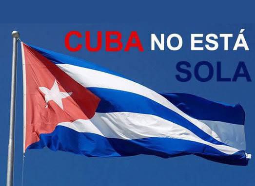¡Gracias amigos del mundo!
¡Por el respeto y el cariño a #Cuba y su increíble pueblo!.
El respaldo y la condena al imperialismo llega desde distintas partes y a los más altos niveles.
Gracias por el abrazo solidario y el apoyo.
#CubaNoEstáSola