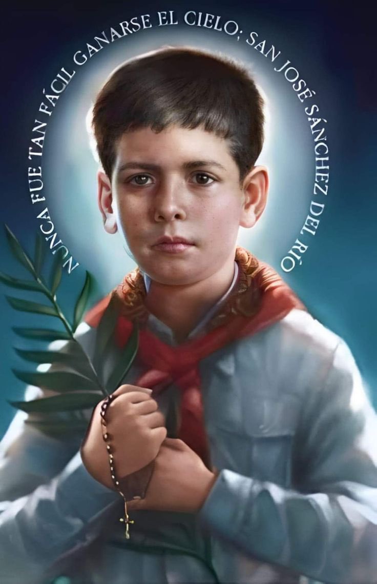 Martes 10 de febrero 
Patrono de los monaguillos en México 🇲🇽 y de la juventud.
¡VIVA CRISTO REY!