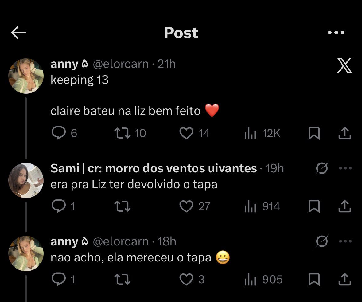 ah sim pq se falassem isso da sua fav vc estaria bem quietinha né? nao fode, e se vc achou a piada gordofobica entao pode cancelar todo mundo daquela saga