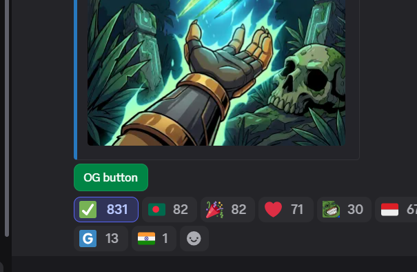 Claim .<a href="/CryptKingClaws/">CryptKing Claws</a> limited time OG role 😱

✅Join Discord - discord.gg/VXrhb8RC
✅Go to - #BecomeOG channel &amp; grab fast

✅Now go to - cryptkingclaws.site/REF3A9FEE09
✅login with discord &amp; collect points for GTD whitelist.

[ OG role benefit - The earliest people at server, The