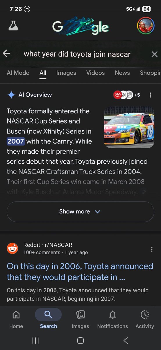 MichaelRoy417's tweet photo. There are no coincidences in life. Everything that happens has a reason behind it. Red blooded blue collar Americans hate Toyota.
@NASCAR @TeamChevy @FordRacing https://t.co/9udjisGXJ2
